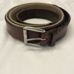 Trafalgar Brown Leather Belt
